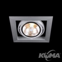 Optique_R11 lampa wpuszczana śnieżnobiała 1x50W G53 12V